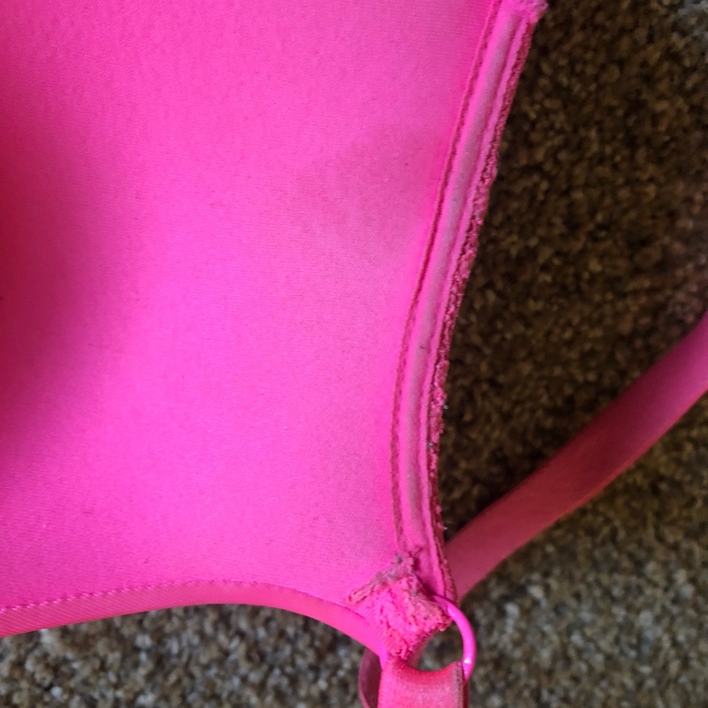 Hot pink Victorias Secret 36C push-up bra - Picture 8 of 11